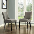 Marquis Set of 2 Fabric Dining Side Chair