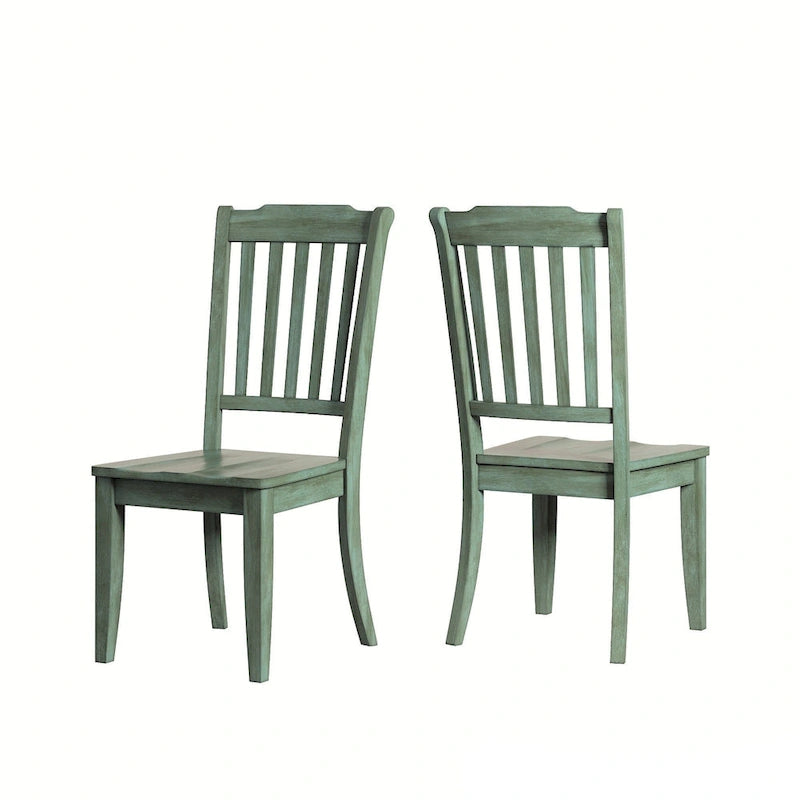 Ensemble de salle à manger 5 pièces Eleanor Black avec table ovale extensible en bois et dossier à lattes, par iNSPIRE Q Classic