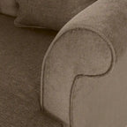 Méridienne double contemporaine capitonnée Freas avec coussins décoratifs par Christopher Knight Home - 63,00 L x 58,50 l x 34,50 H