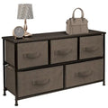 Dresser w/ 5 Drawers Furniture Storage Chest for Home, Bedroom