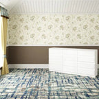 Commode à 12 tiroirs pour chambre à coucher, tiroirs profonds, grand coffre en bois sur pied