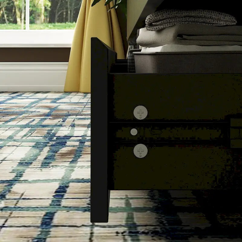 Commode à 12 tiroirs pour chambre à coucher, tiroirs profonds, grand coffre en bois sur pied