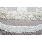 Pouf Marko en laine et coton Home&amp;Manor