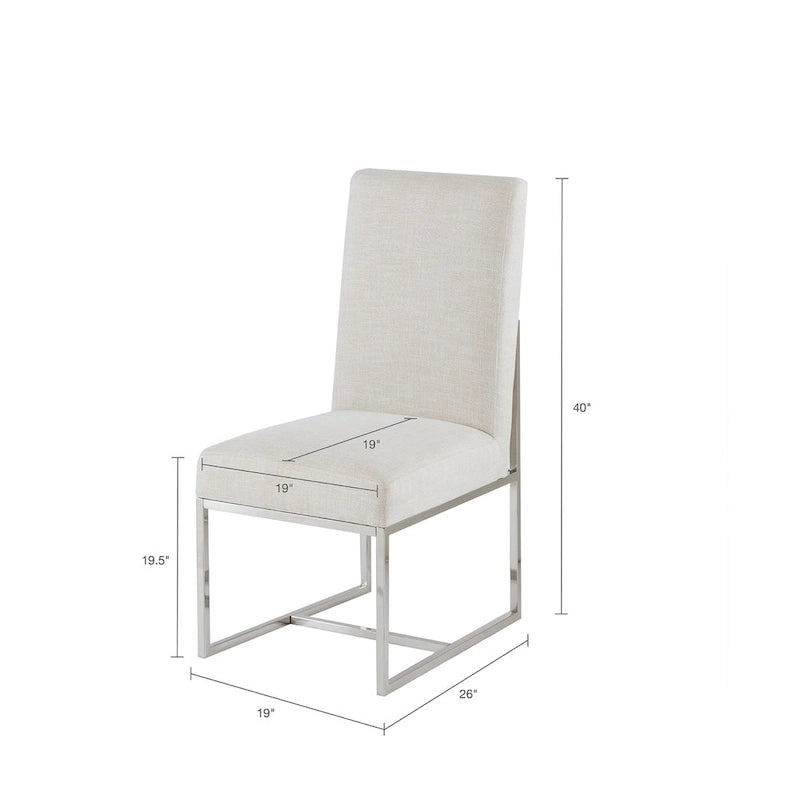 Chaises de salle à manger Madison Park Miyu Natural (lot de 2)