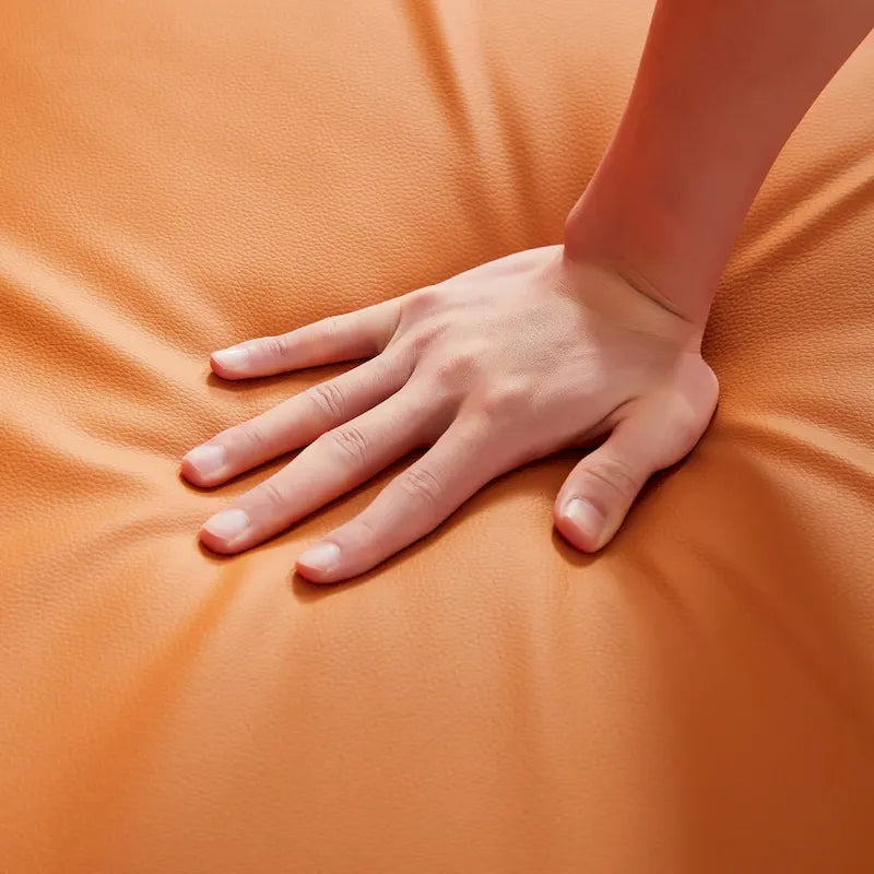 Fauteuil d'appoint avec dossier et assise rembourrés extra épais, canapé