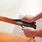 Fauteuil d'appoint avec dossier et assise rembourrés extra épais, canapé