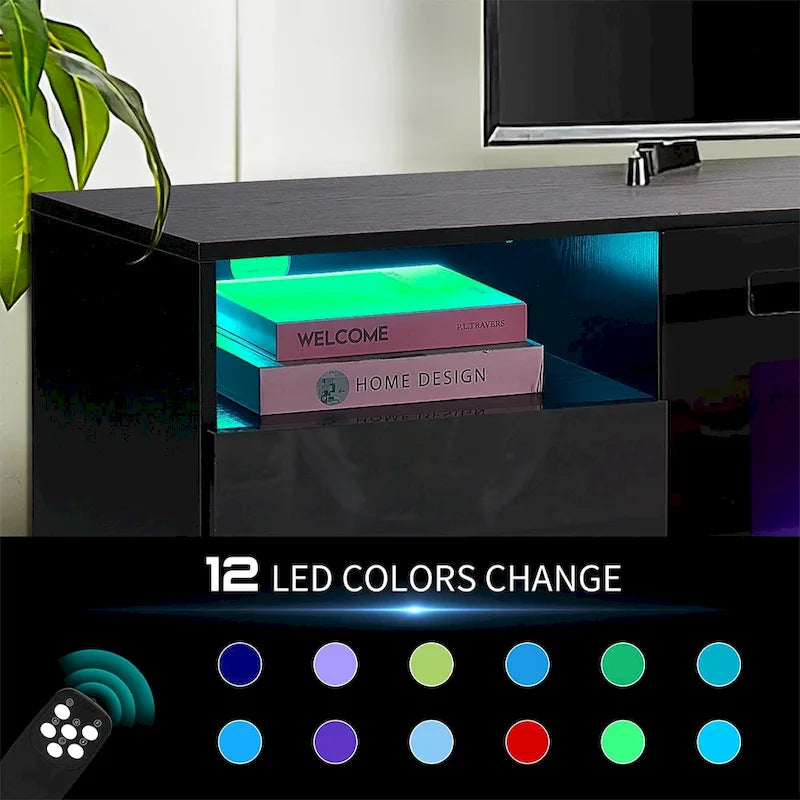 Meuble TV avec cheminée électrique 36 pouces (70 pouces)