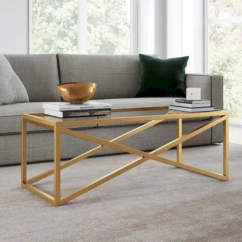 Table basse Silver Orchid Stifter en bronze noirci
