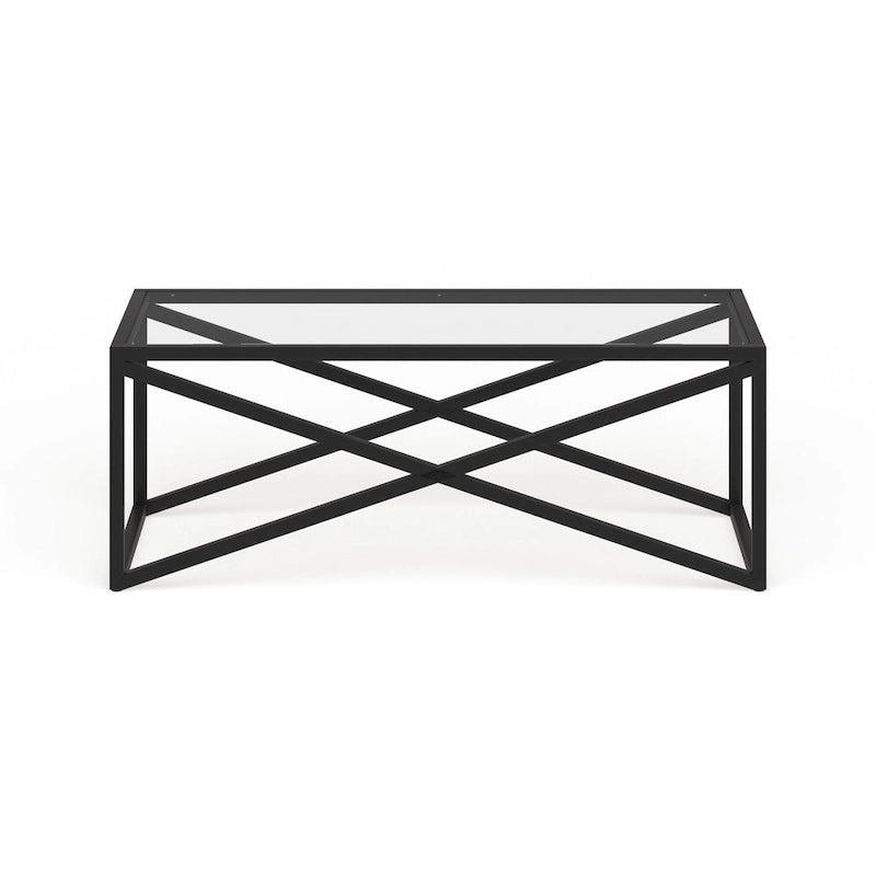 Table basse Silver Orchid Stifter en bronze noirci