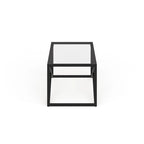 Table basse Silver Orchid Stifter en bronze noirci