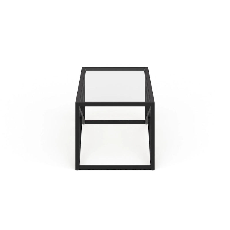 Table basse Silver Orchid Stifter en bronze noirci