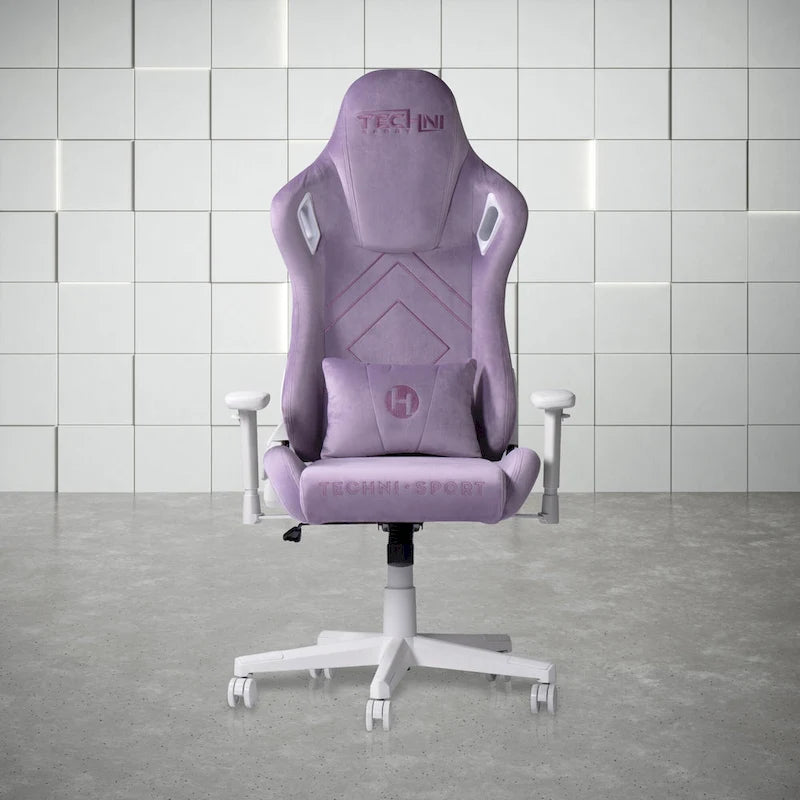 Chaise de jeu en velours et mousse à mémoire de forme