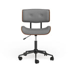 Chaise de bureau Carson Carrington Leksand, style moderne du milieu du siècle