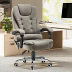 Chaise de bureau ergonomique AECOJOY avec fonctions de massage vibrant et chauffant à 7 points