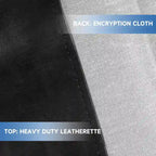 Housse de billard GSE 7 pi/8 pi/9 pi en similicuir PU résistant - Noir