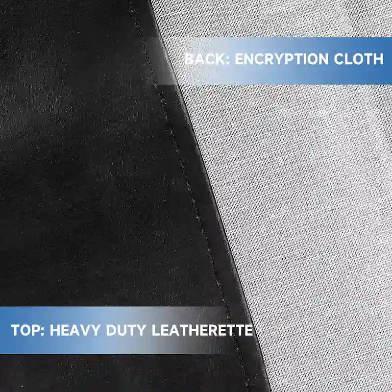 Housse de billard GSE 7 pi/8 pi/9 pi en similicuir PU résistant - Noir