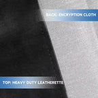 Housse de billard GSE 7 pi/8 pi/9 pi en similicuir PU résistant - Noir