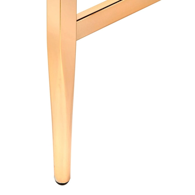 Bureau en verre Lifestorey Thayer style milieu du siècle