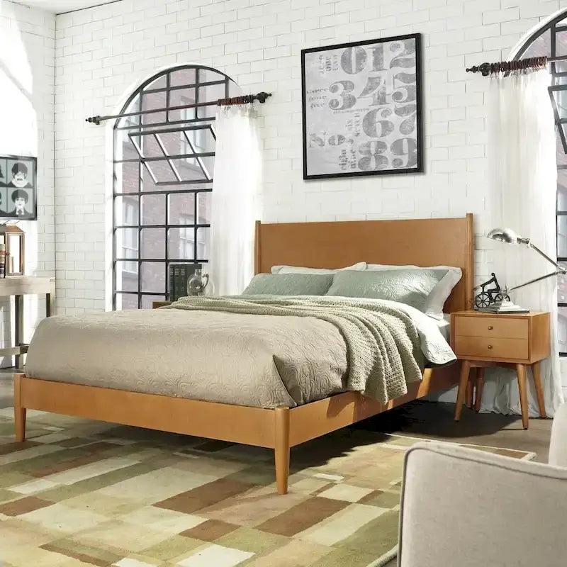 Crosley Landon King Bedset in Acorn