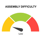 Table console Aurelia 122 cm, plateau en bronze antique martelé artisanalement, structure en fer noir de style industriel