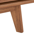 Meuble TV multimédia SAFAVIEH Teela en noyer, 150 cm (59 pouces) - 150 cm (59 po) L x 38 cm (15 po) l x 48 cm (19 po) H