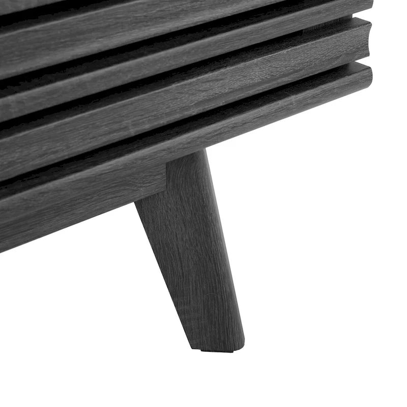 Meuble TV multimédia SAFAVIEH Teela en noyer, 150 cm (59 pouces) - 150 cm (59 po) L x 38 cm (15 po) l x 48 cm (19 po) H