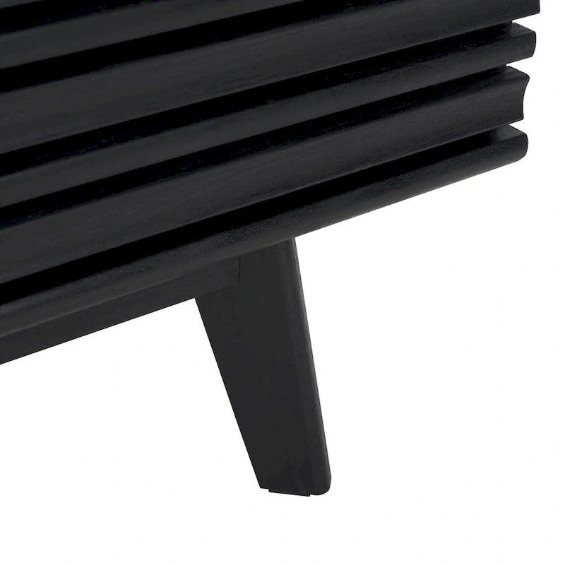 Meuble TV multimédia SAFAVIEH Teela en noyer, 150 cm (59 pouces) - 150 cm (59 po) L x 38 cm (15 po) l x 48 cm (19 po) H