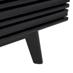 Meuble TV multimédia SAFAVIEH Teela en noyer, 150 cm (59 pouces) - 150 cm (59 po) L x 38 cm (15 po) l x 48 cm (19 po) H