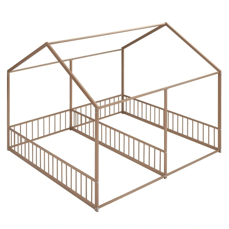 Lits plateformes Merax en métal, taille simple