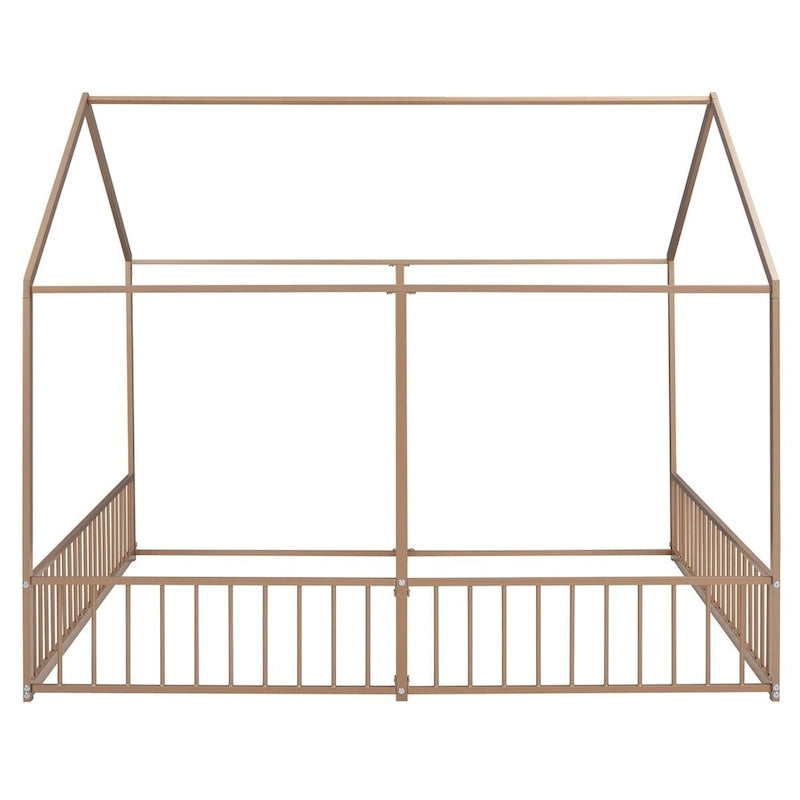 Lits plateformes Merax en métal, taille simple