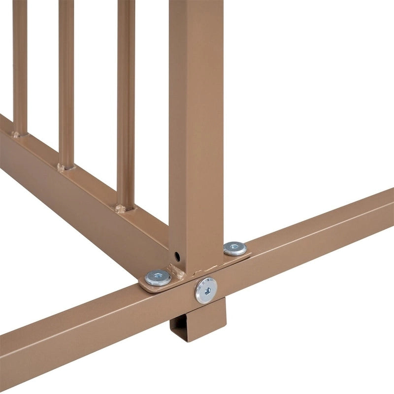 Lits plateformes Merax en métal, taille simple