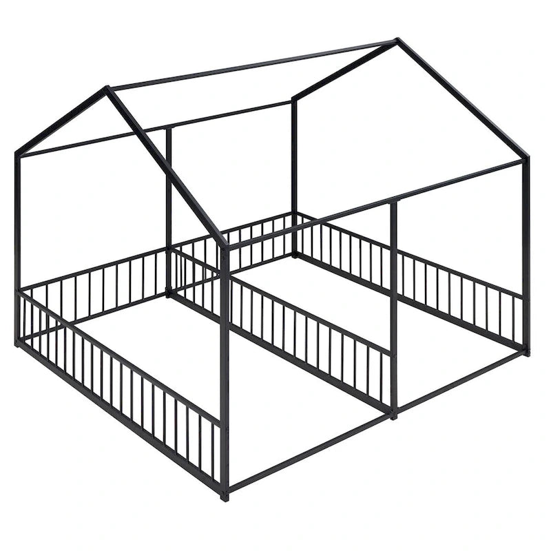 Lits plateformes Merax en métal, taille simple