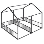 Lits plateformes Merax en métal, taille simple