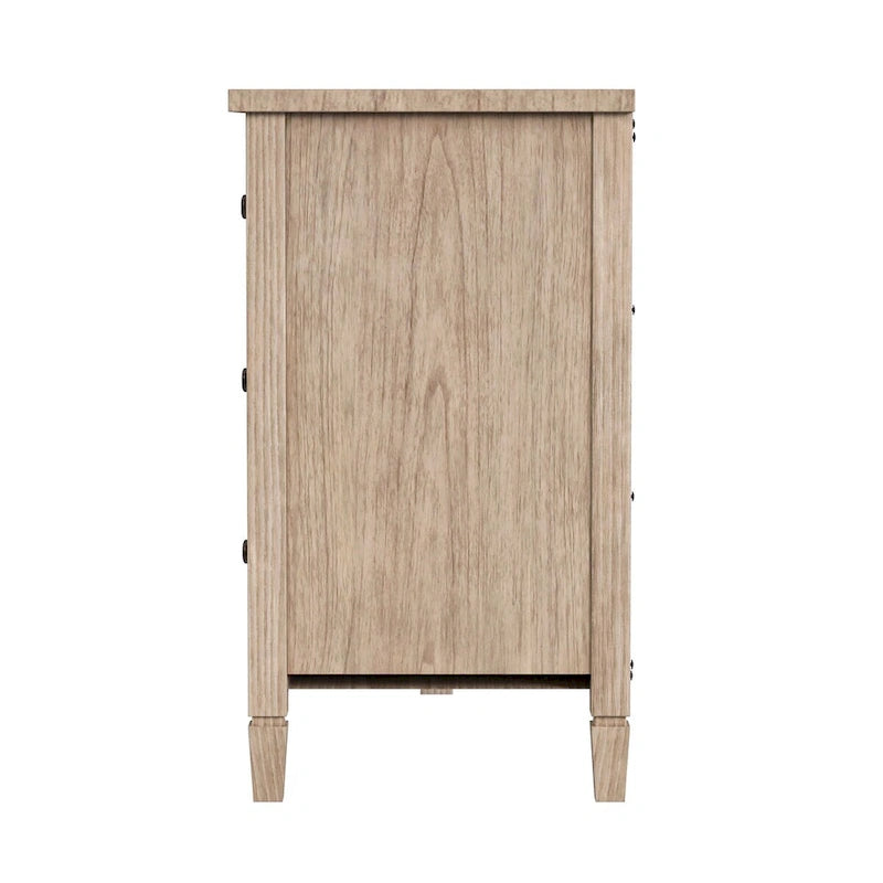 Commode en bois Flagstaff à 8 tiroirs