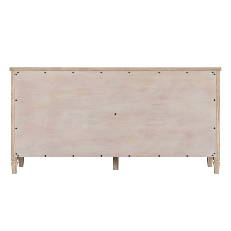 Commode en bois Flagstaff à 8 tiroirs