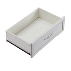 Commode de chambre, commode longue à 9 tiroirs avec poignées antiques, commode en bois pour chambre d'enfant, salon, entrée et couloir