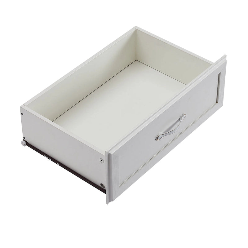 Commode de chambre, commode longue à 9 tiroirs avec poignées antiques, commode en bois pour chambre d'enfant, salon, entrée et couloir