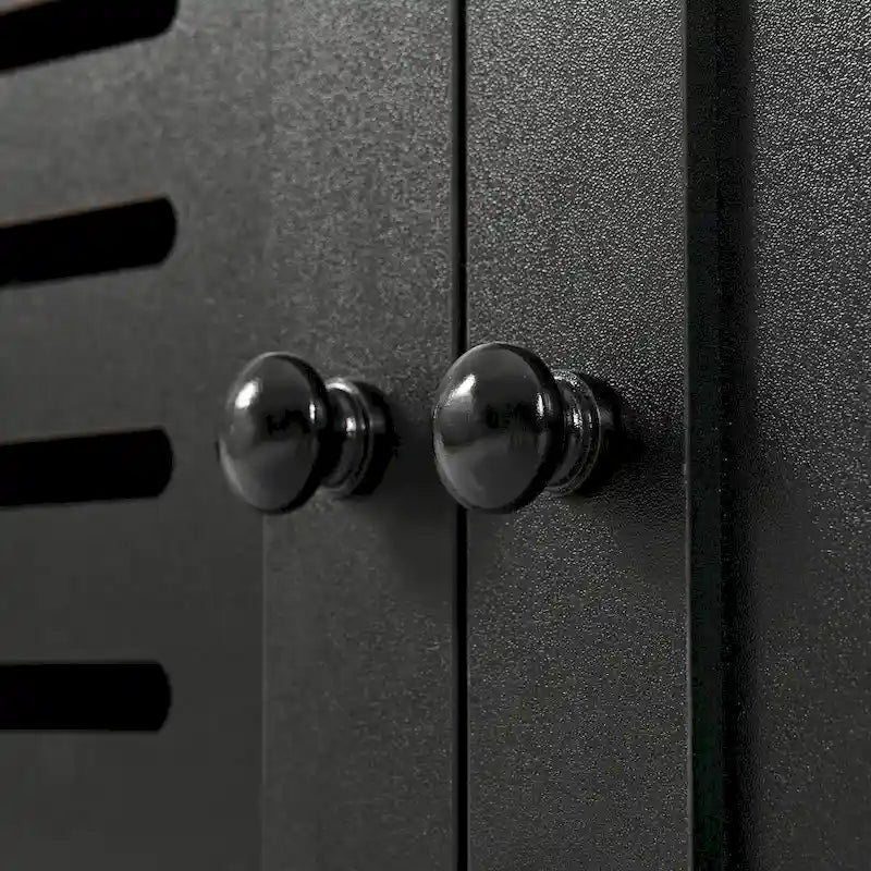 Banc d'entrée 5 en 1 avec portes à volets, porte-manteau, coussin et 4 crochets robustes, meuble d'entrée de 120 cm de large avec banc de rangement