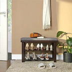 Étagère à chaussures à 3 niveaux - 11,4 cm (P) x 28 cm (L) x 19,3 cm (H)