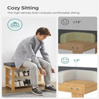 Étagère à chaussures à 3 niveaux - 11,4 cm (P) x 28 cm (L) x 19,3 cm (H)