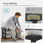 Étagère à chaussures à 3 niveaux - 11,4 cm (P) x 28 cm (L) x 19,3 cm (H)