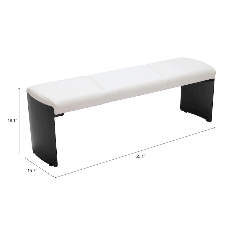 Banc Mur Blanc