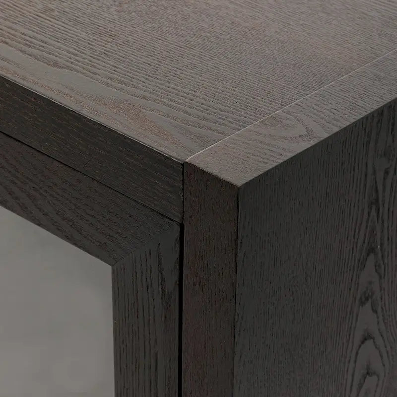 Meuble d'appoint 3 portes en MDF de 34 pouces de haut avec étagère réglable