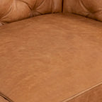 Canapé d'appartement Essex 74 de Poly &amp; Bark - Cuir italien pleine fleur véritable