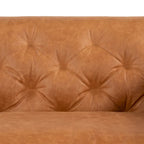 Canapé d'appartement Essex 74 de Poly &amp; Bark - Cuir italien pleine fleur véritable