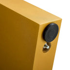 Table basse moderne minimaliste en verre trempé transparent