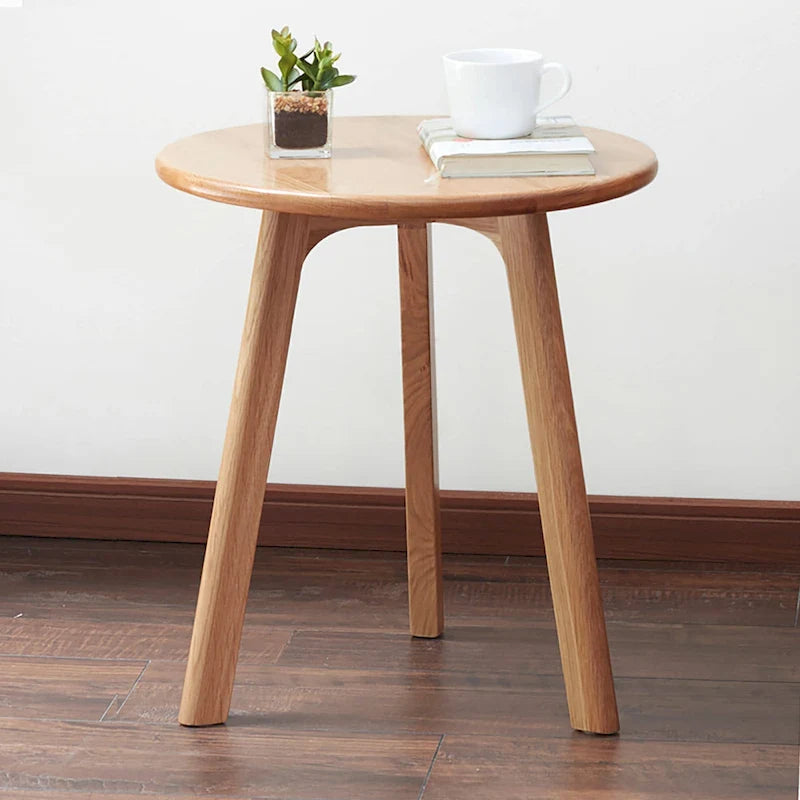 Petite table d'appoint ronde