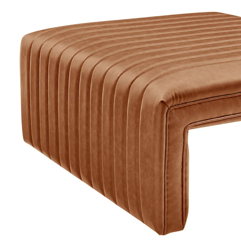 Table basse Atkinson en similicuir