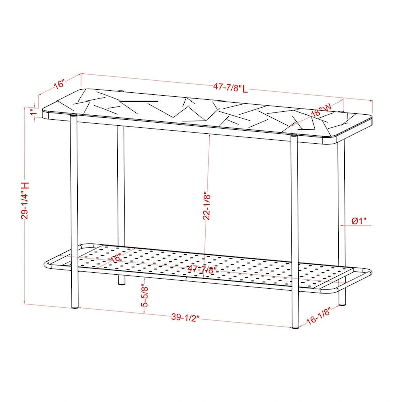 Ensemble de 3 tables basses contemporaines Puetz avec plateau en verre blanc, par Furniture of America