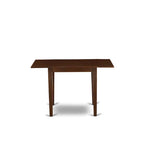 Ensemble de table de cuisine East West Furniture comprenant une table à manger rectangulaire et des chaises Parson, en acajou (nombre de pièces au choix)